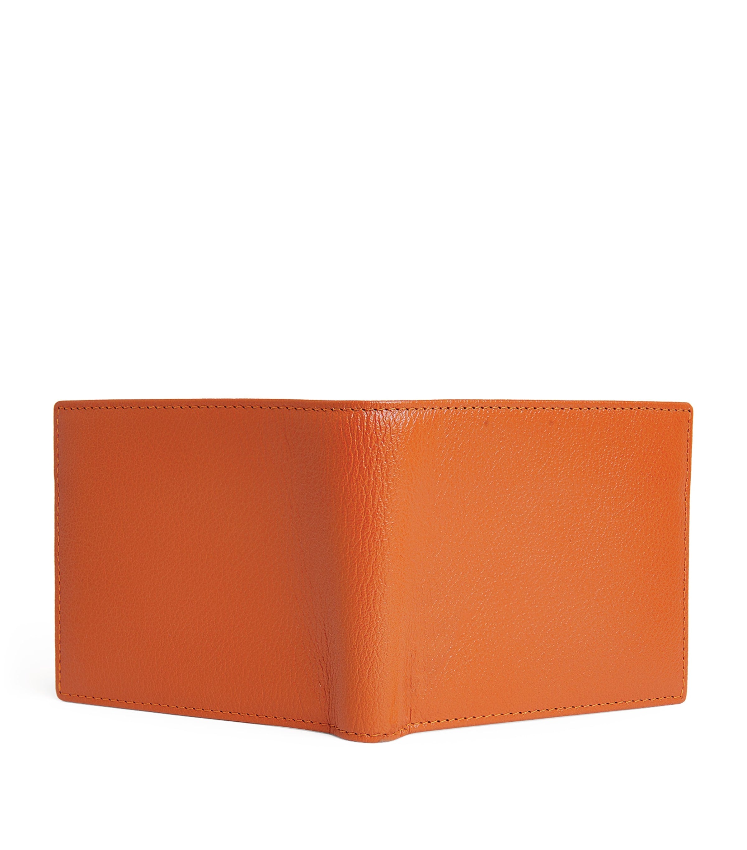 Ettinger Brown 6-Slot Capra Bifold Wallet