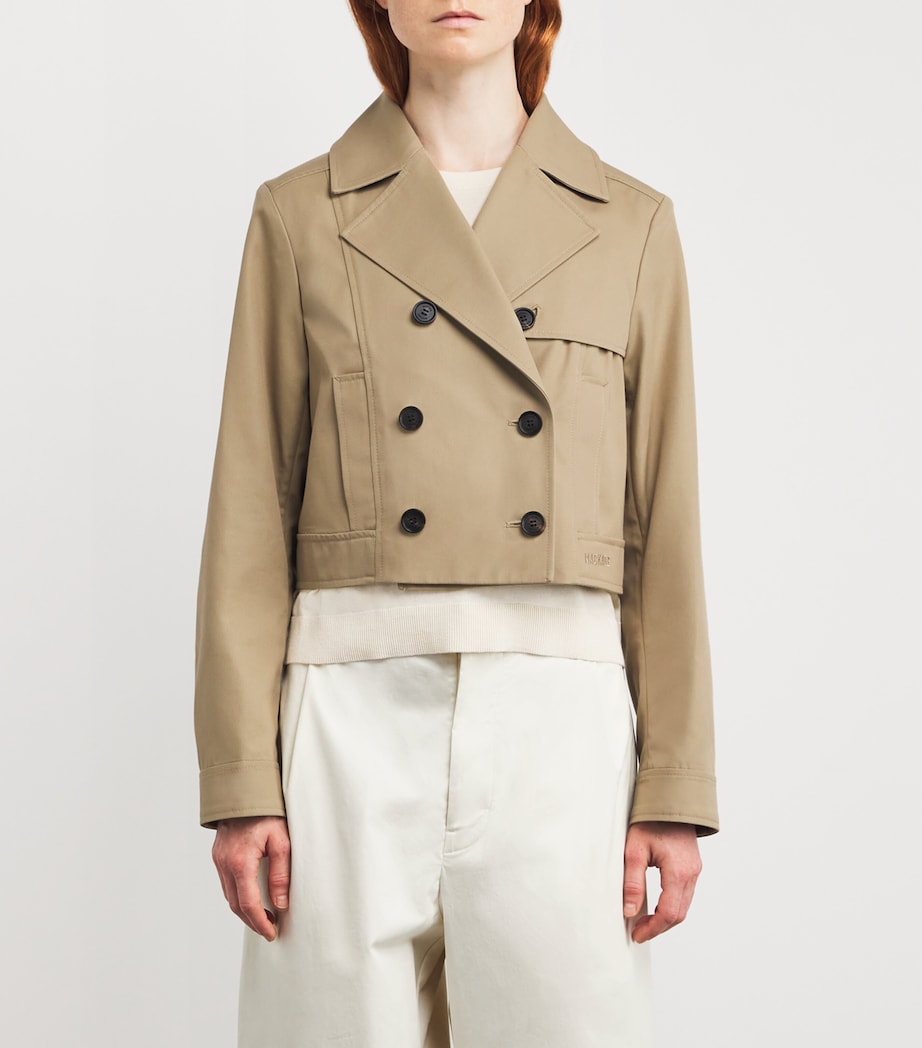 Brown Aline-Co Trench Jacket