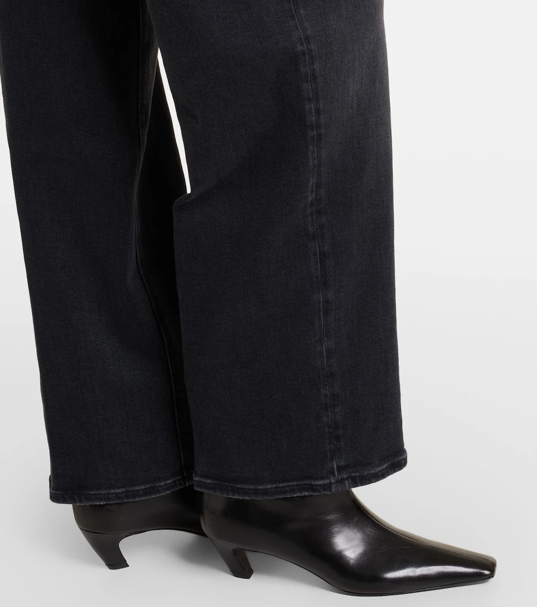 7 For All Mankind - بنطلون جينز بقصة مستقيمة "ستوفبايب"