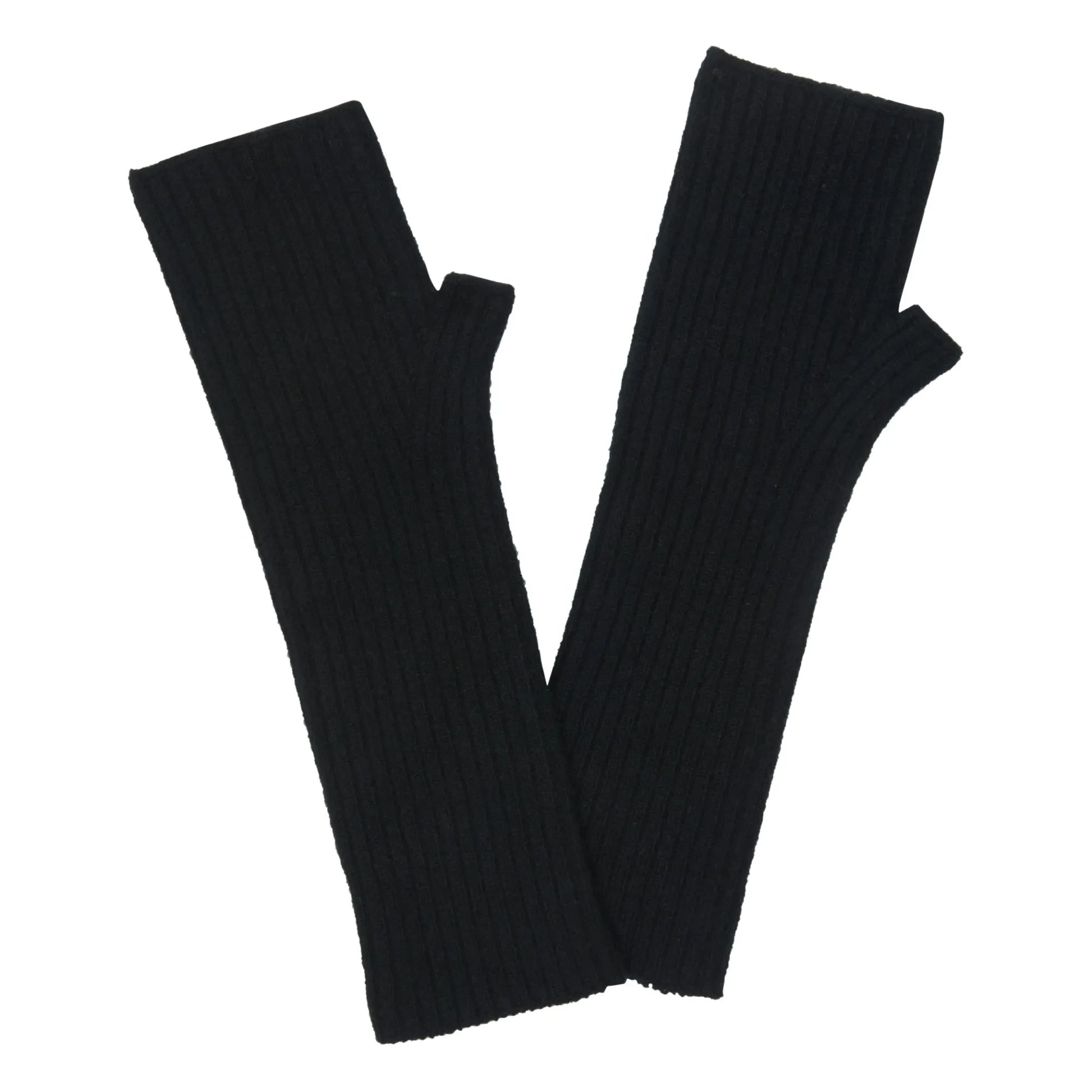 Kujten - Knokke Cashmere mittens | Black