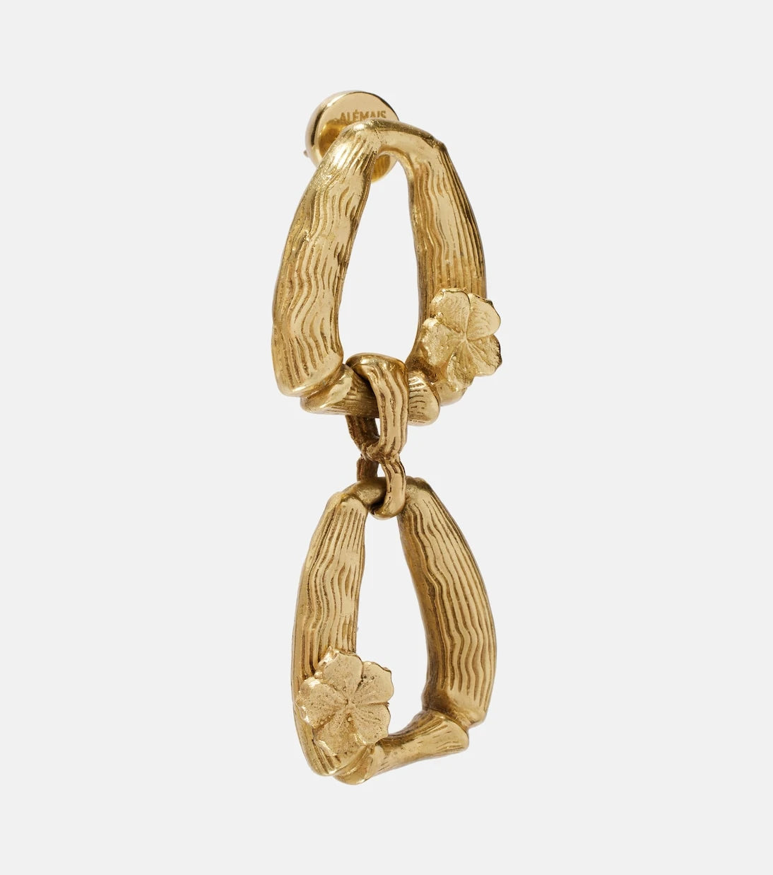 Alémais - Team Spirit gold-plated drop earrings