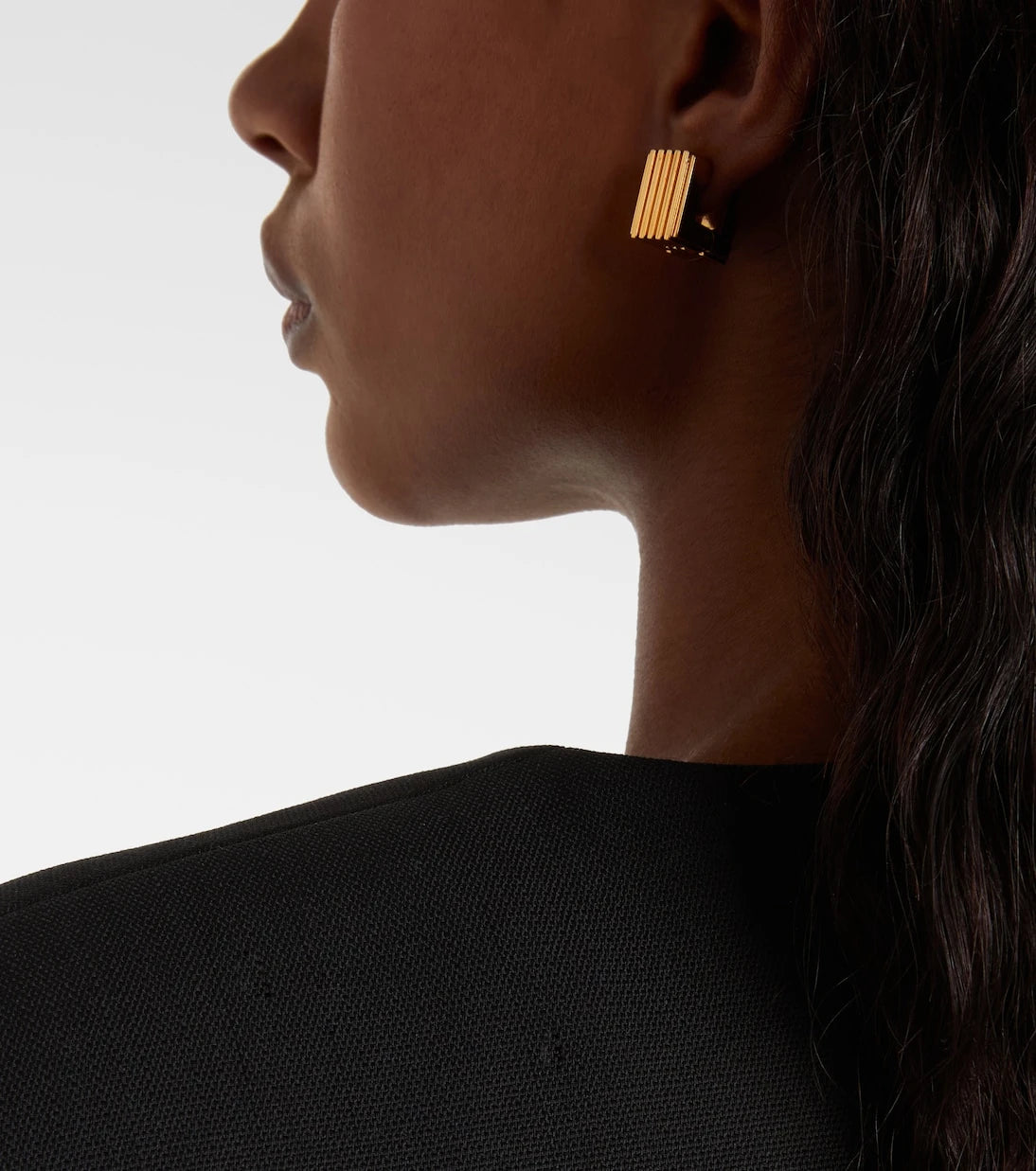 Khaite - Empire 18kt gold-plated earrings
