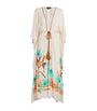 PatBO Beige Bananeira Tropical Cover-Up