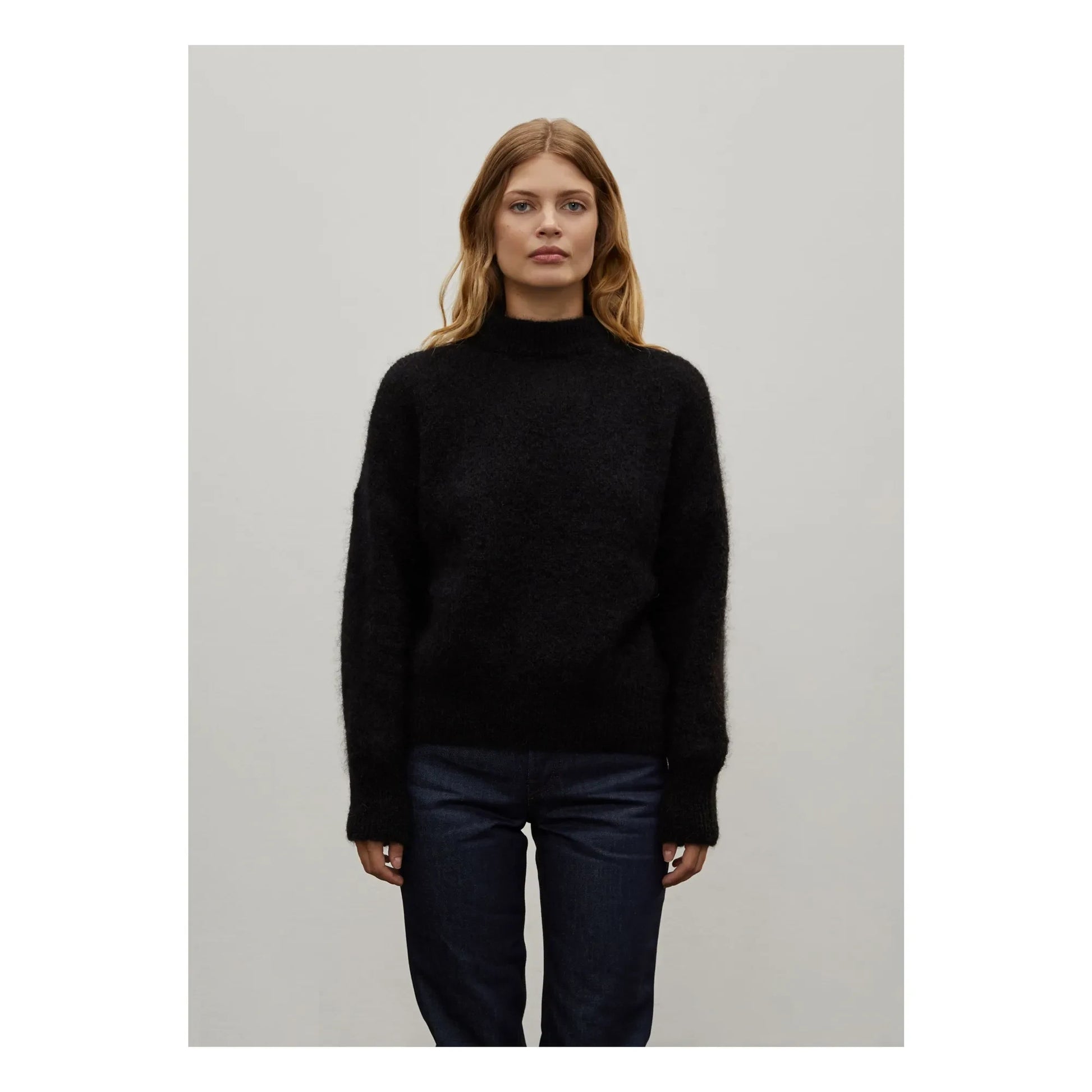 Surprise Paris - Jane Super Kid Mohair sweater | Black