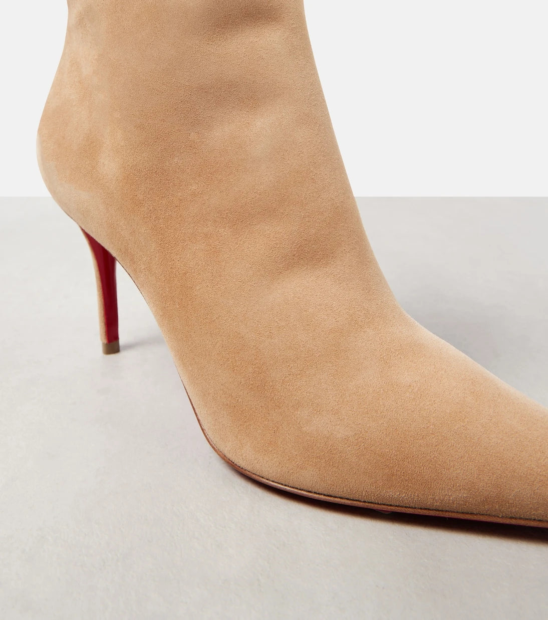 Christian Louboutin - حذاء الكاحل So Apostropha 80 من الشامواه