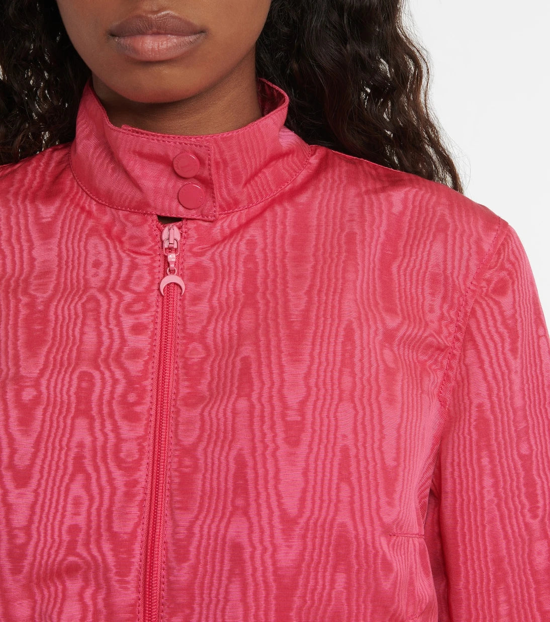 Marine Serre - Boxy Moire track jacket