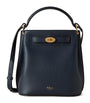 Mulberry Blue Leather Islington Bucket Bag