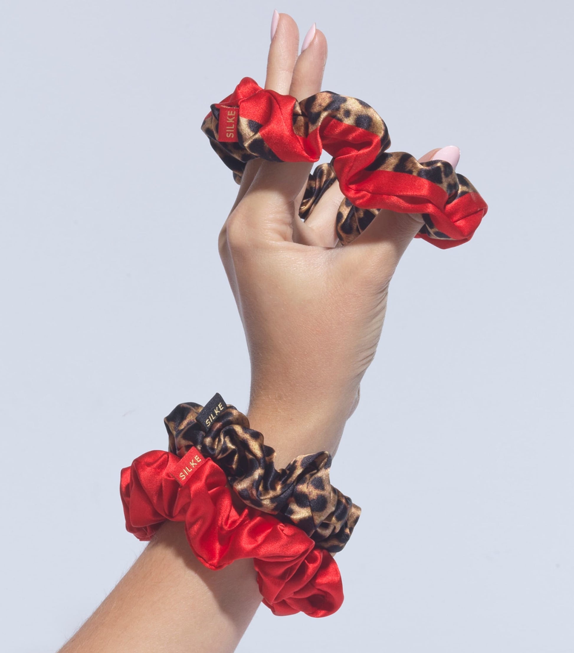 Mulberry Silk Hair Scrunchies (Set of 3)