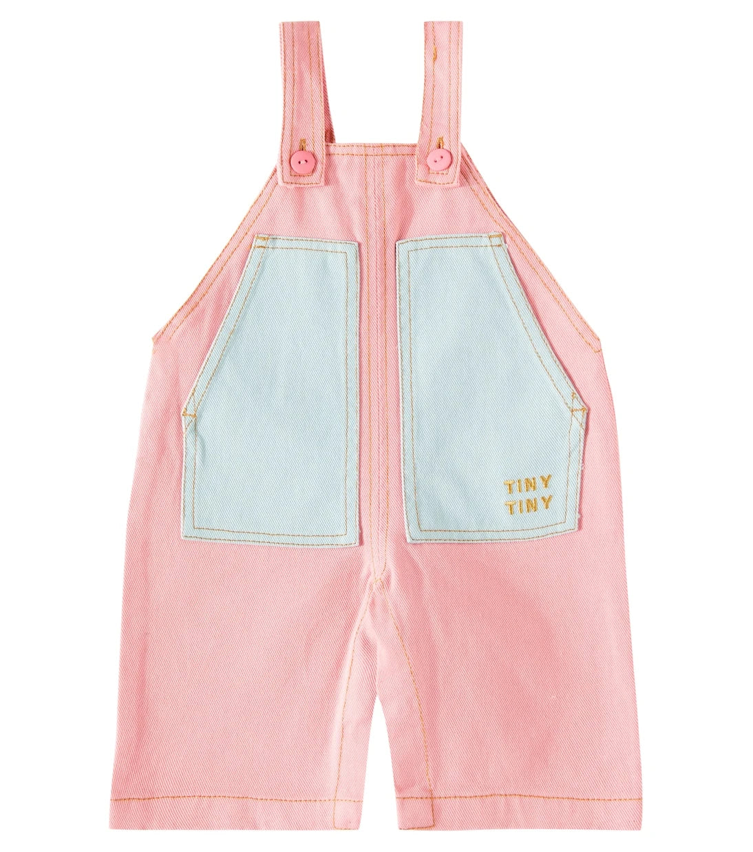 Tinycottons - Baby colorblock cotton overall