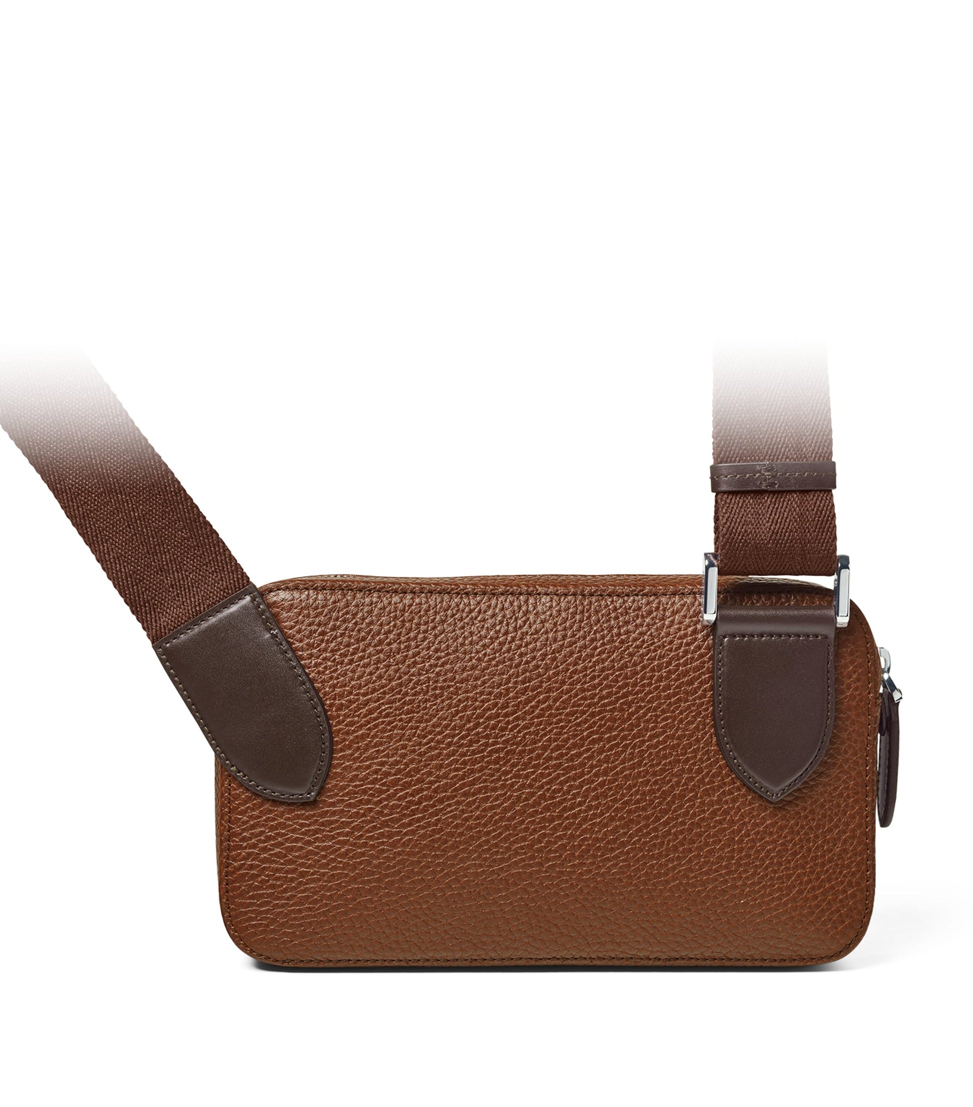 Aspinal Of London Leather Reporter Compact Belt Bag
