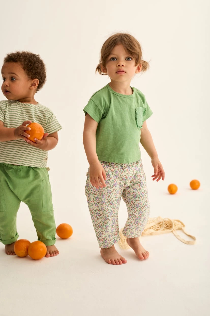 Cozmo - Baby Atenas floral twill pants