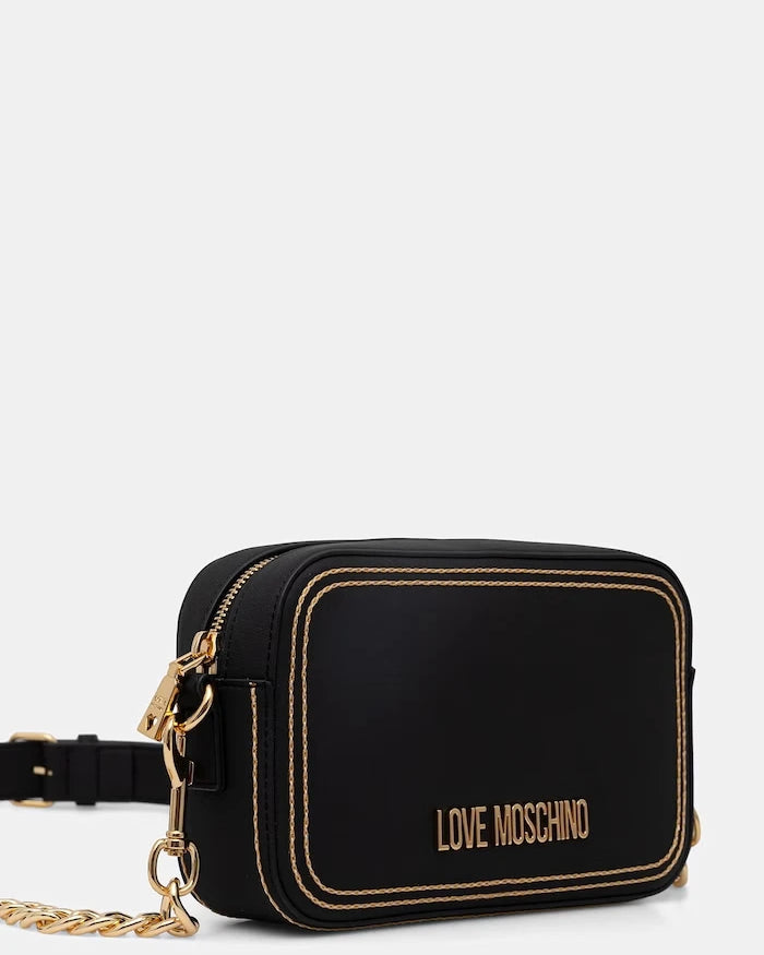 Love Moschino kadın suni deri crossbody çanta