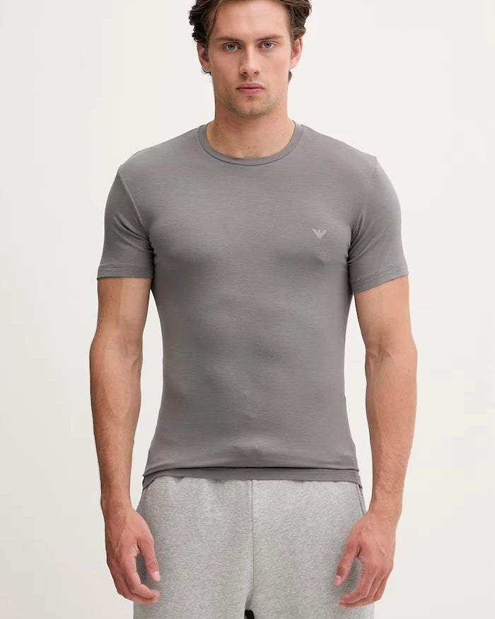 Emporio Armani Underwear basic erkek viskoza tişört 2 adet
