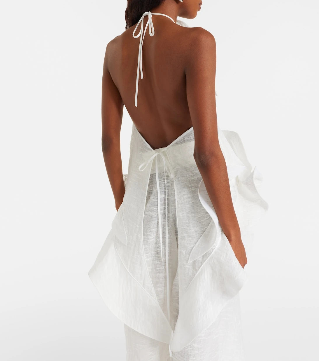 Maticevski - Étoile Wave ruffled top