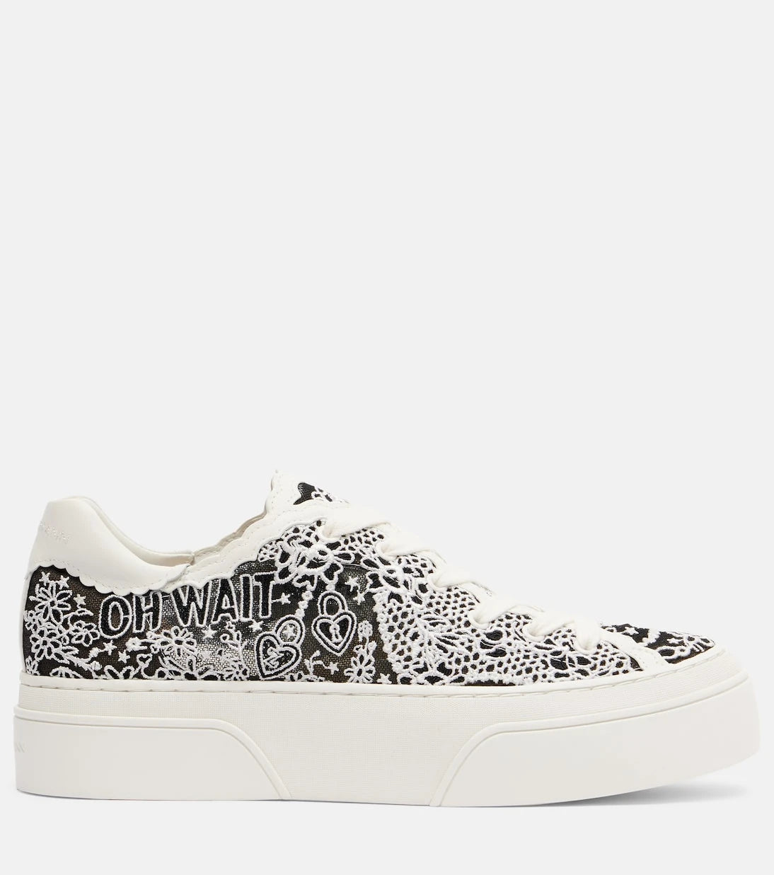 Zimmermann - Pixie lace platform sneakers