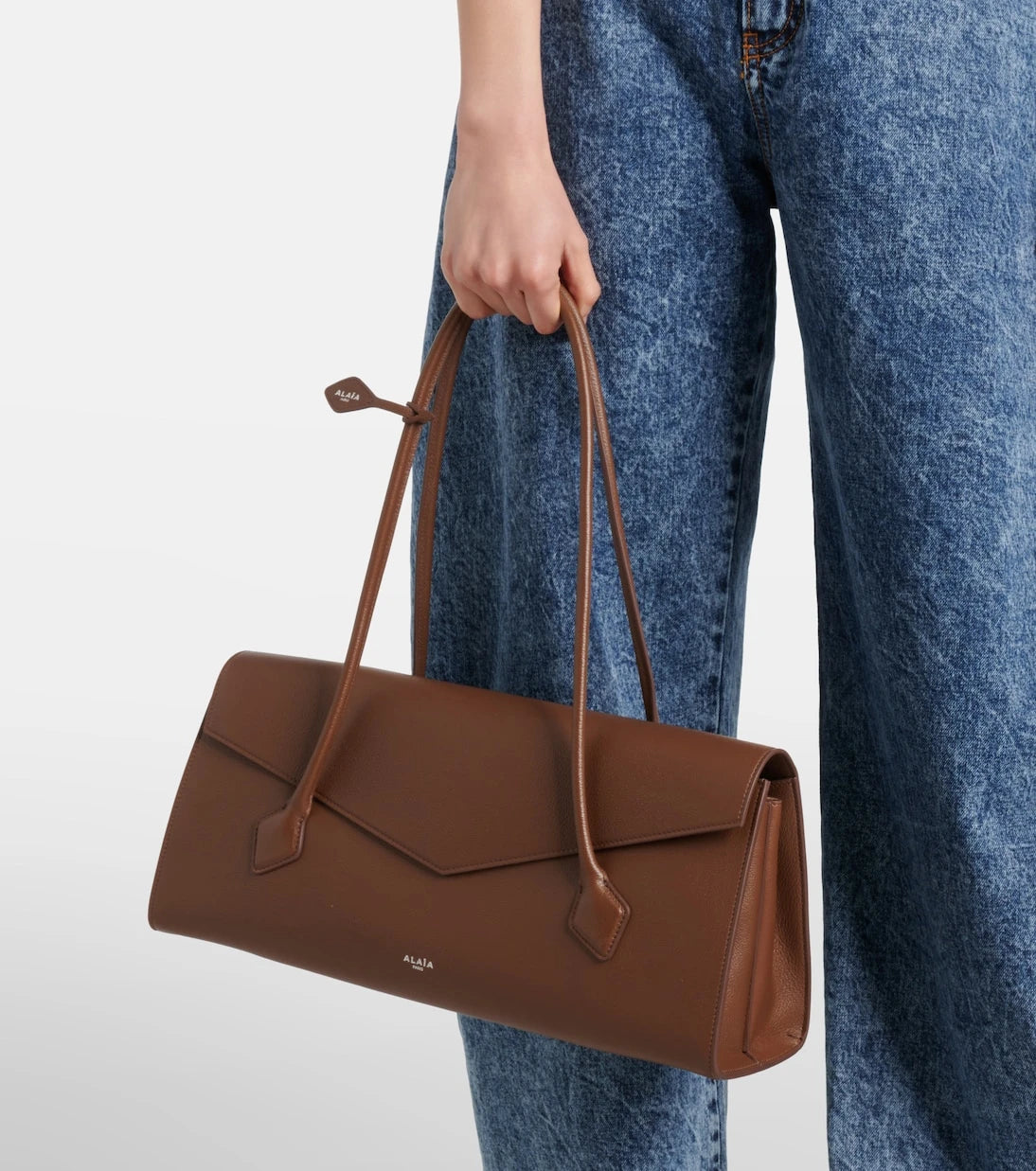 Alaïa - Le Teckel leather tote bag