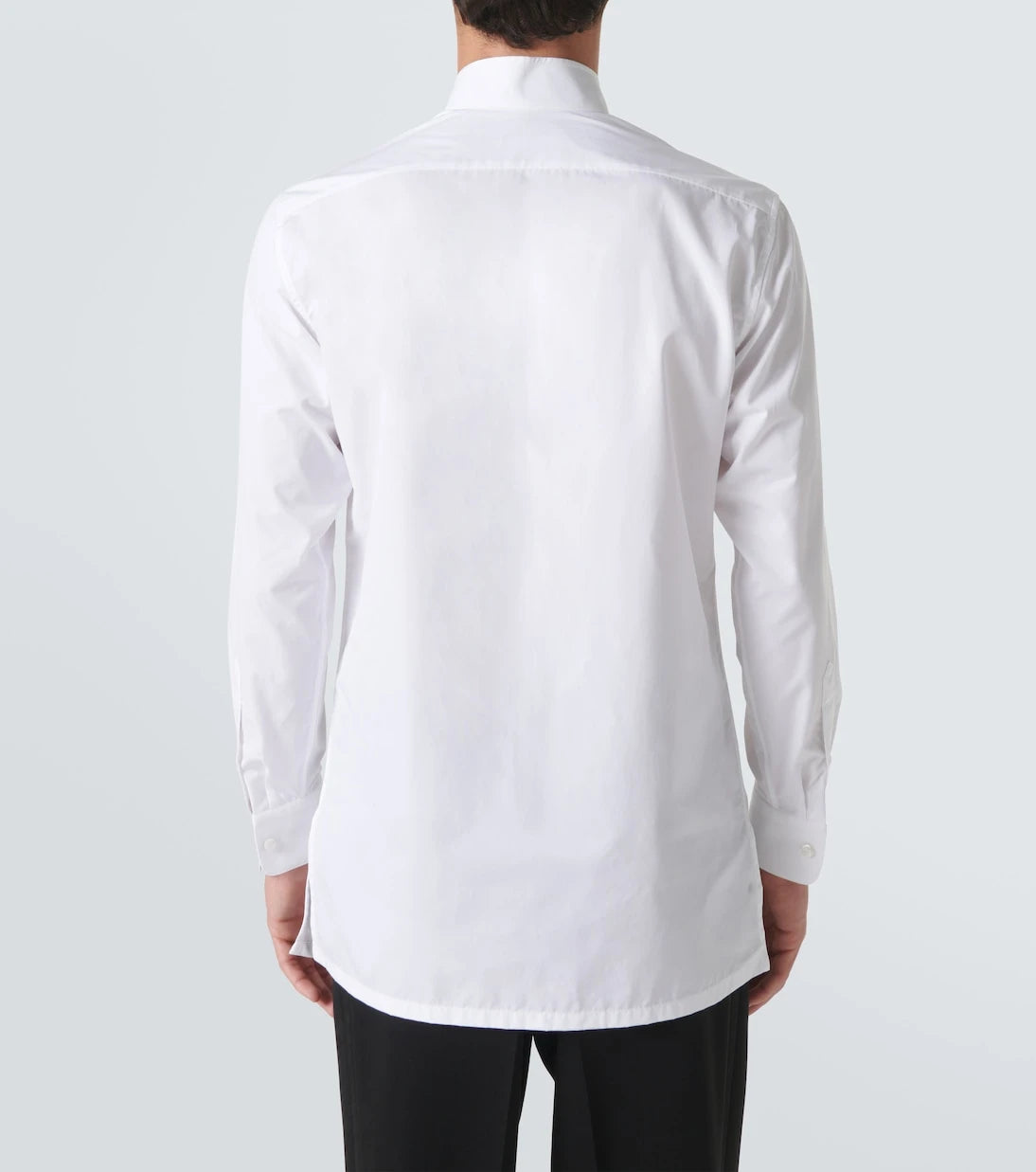Loro Piana - Cotton tuxedo shirt