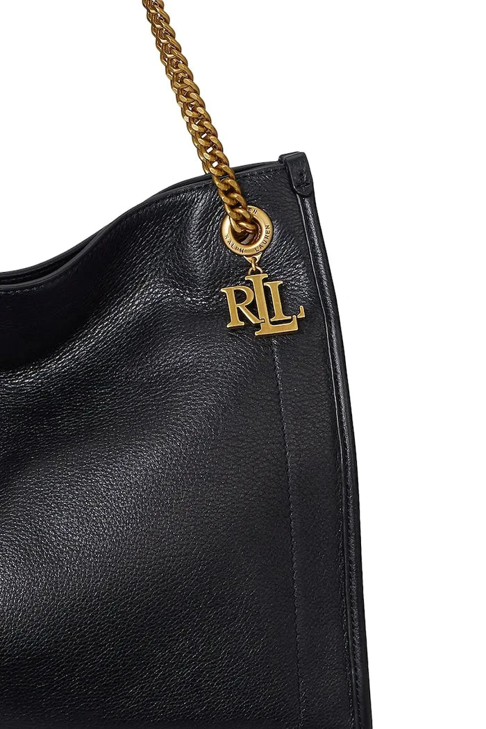 Кожена чанта Lauren Ralph Lauren