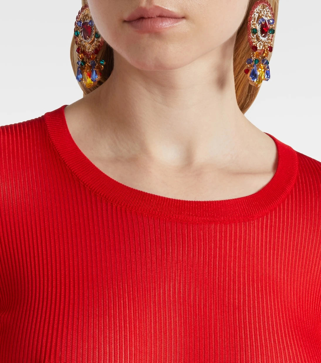 Dolce&Gabbana - Ribbed-knit sweater