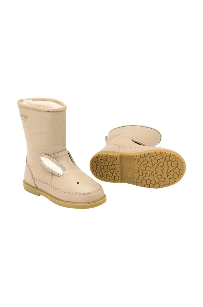 Детски кожени зимни обувки Donsje Wadudu Classic Boots Bunny