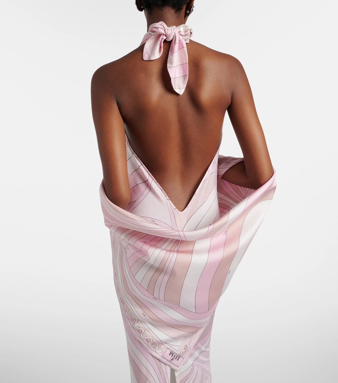Pucci - Iride silk twill scarf