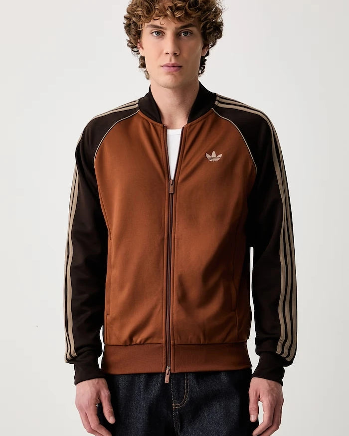 adidas Originals fermuarlı erkek sweatshirt