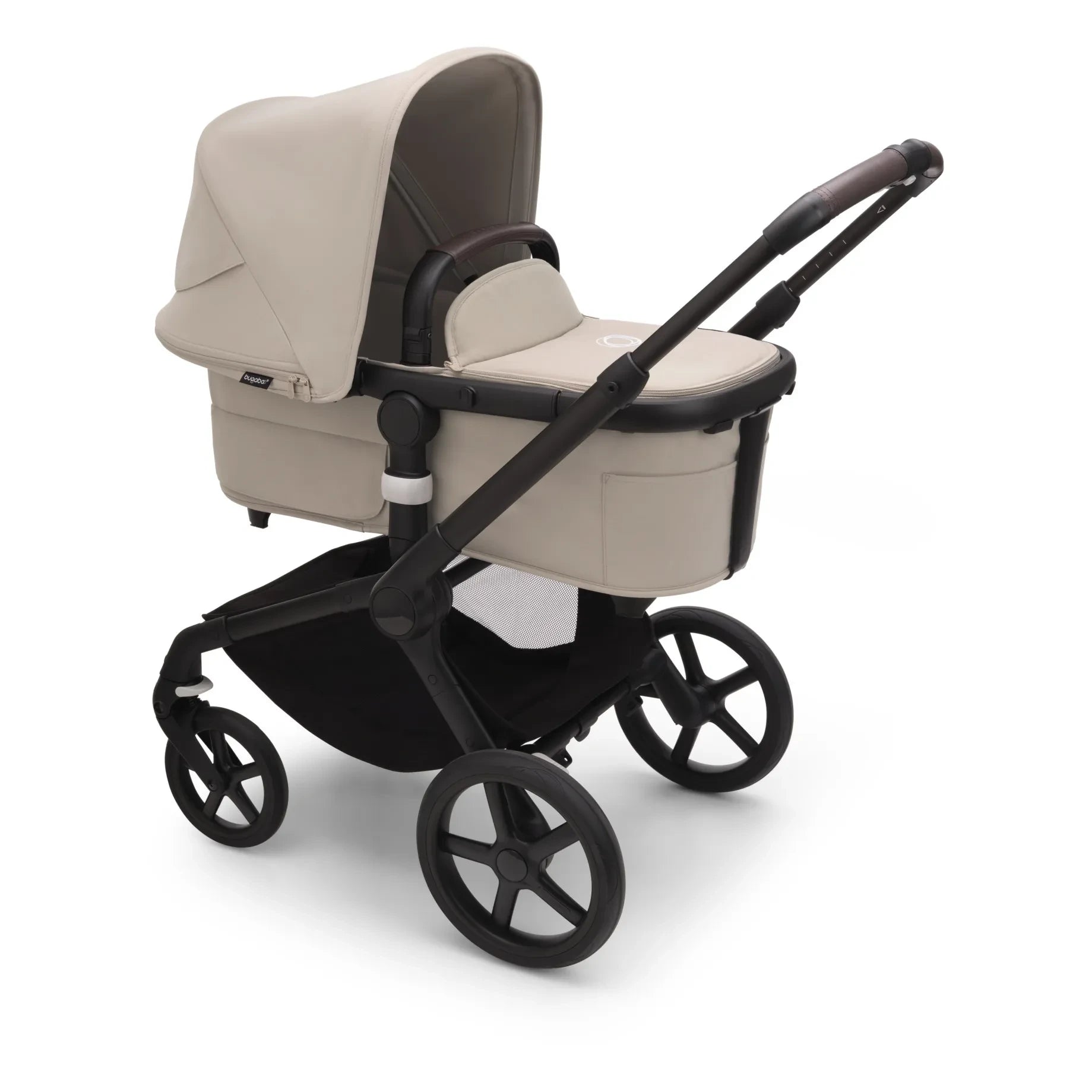 Bugaboo - Bugaboo Fox 5 All-Terrain Stroller - Black Frame | Taupe brown