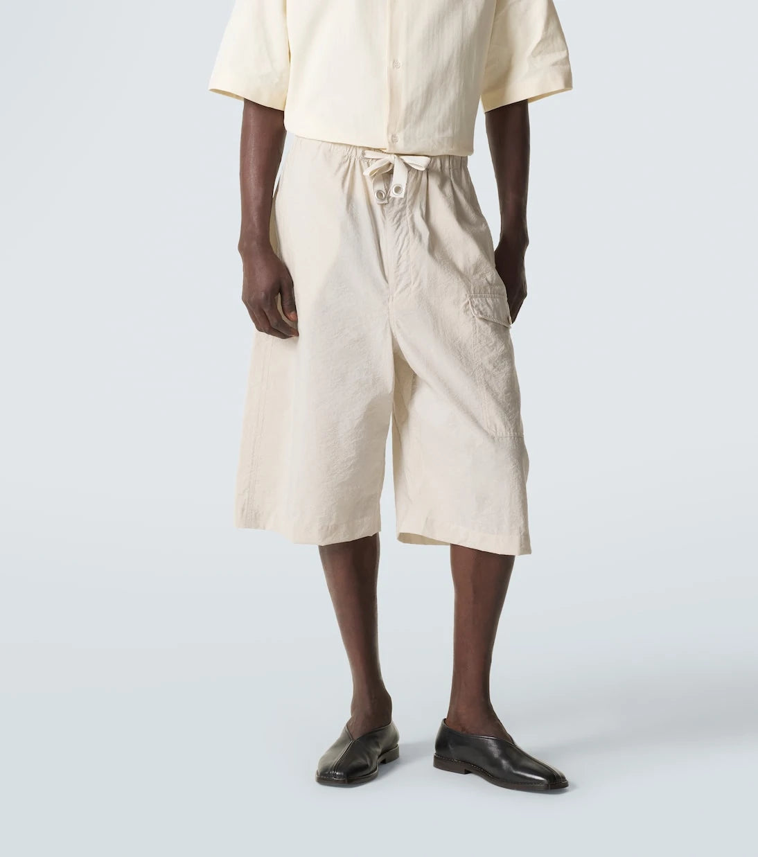 Lemaire - Cotton-blend Bermuda shorts