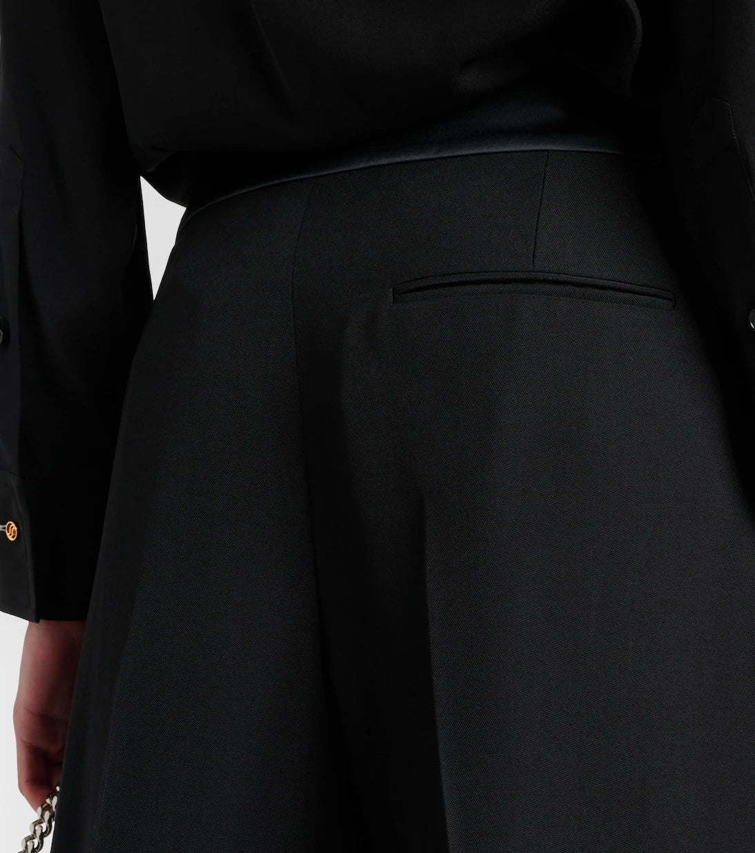 Stella McCartney - Wool tuxedo pants