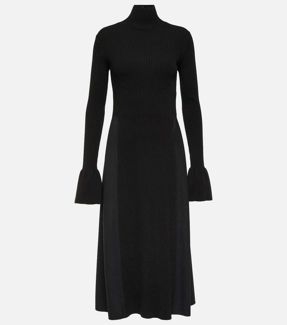 Joseph - Mixed Media Duperre midi dress