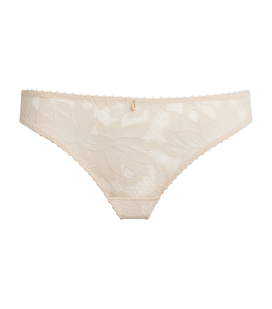 Beige Flawless Love Italian Briefs