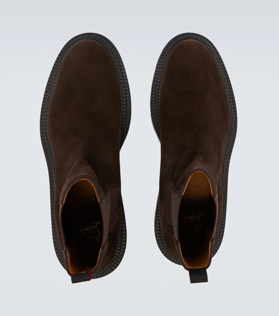 Christian Louboutin - Devon College suede Chelsea boots