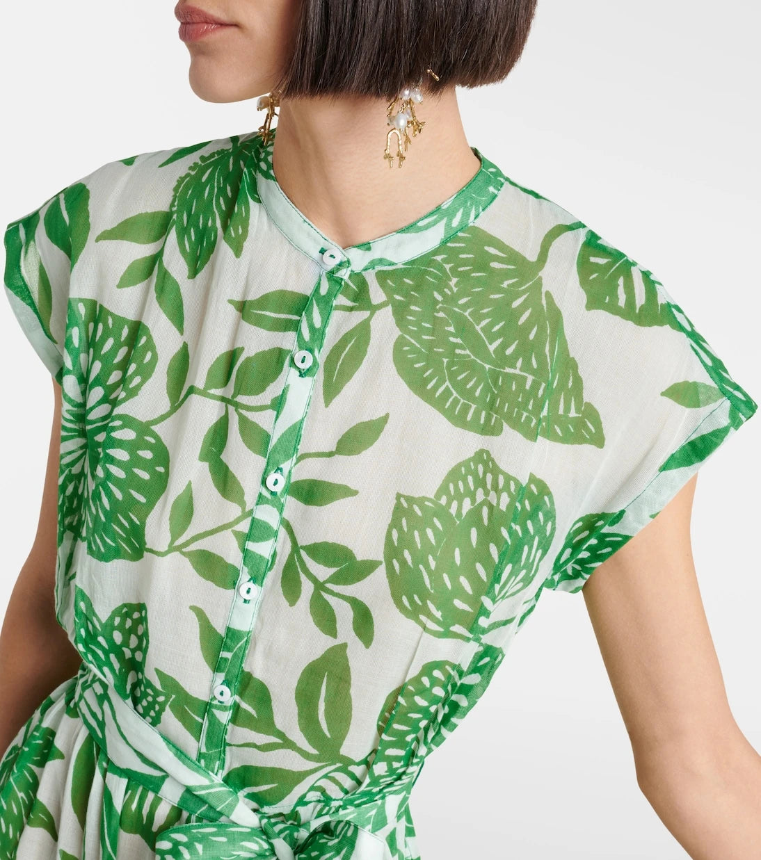 Poupette St Barth - Kora printed cotton maxi dress