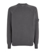 Grey GHOST PIECE Cashmere Crew-Neck Sweater