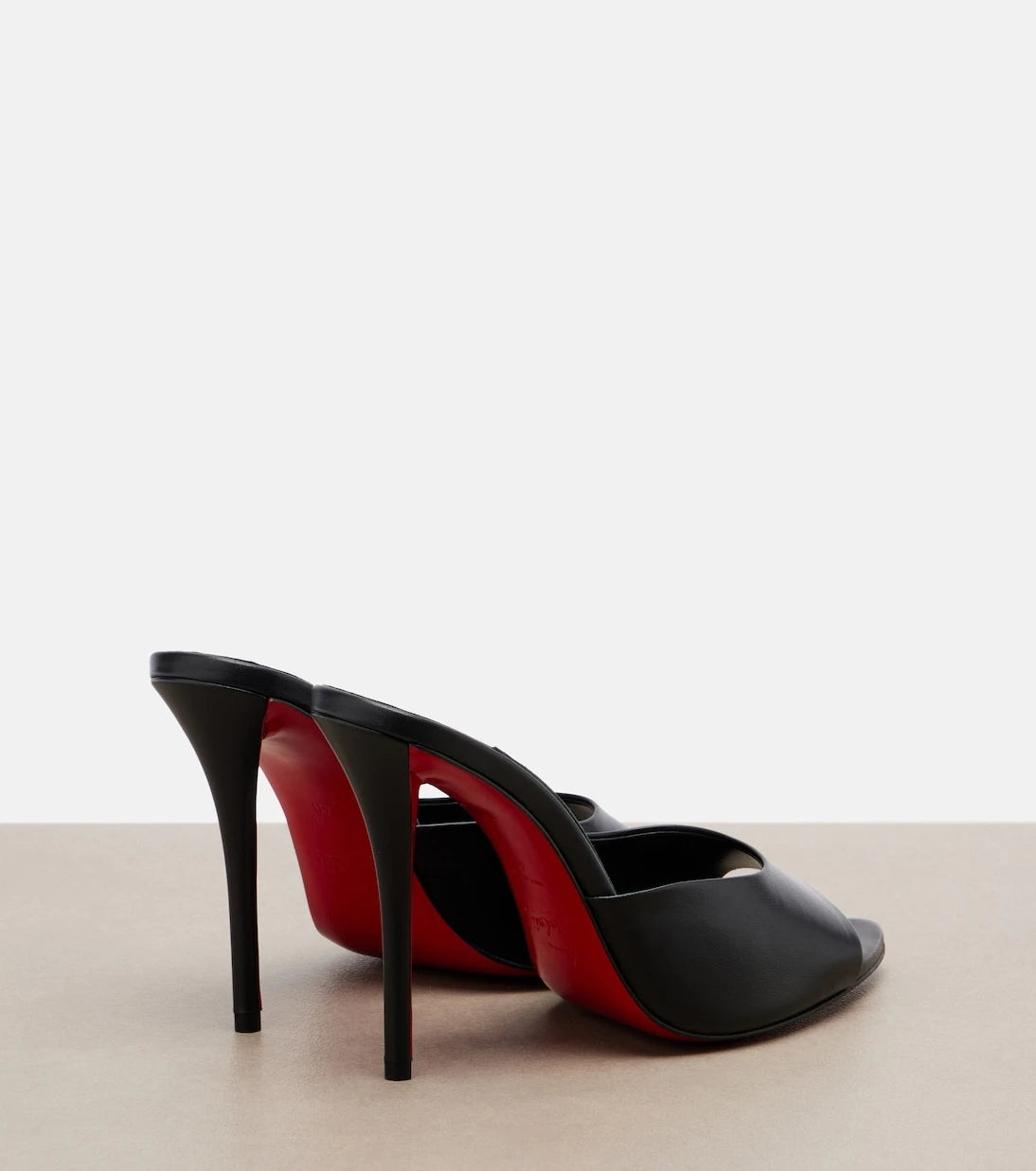 Christian Louboutin - Miss Z leather mules