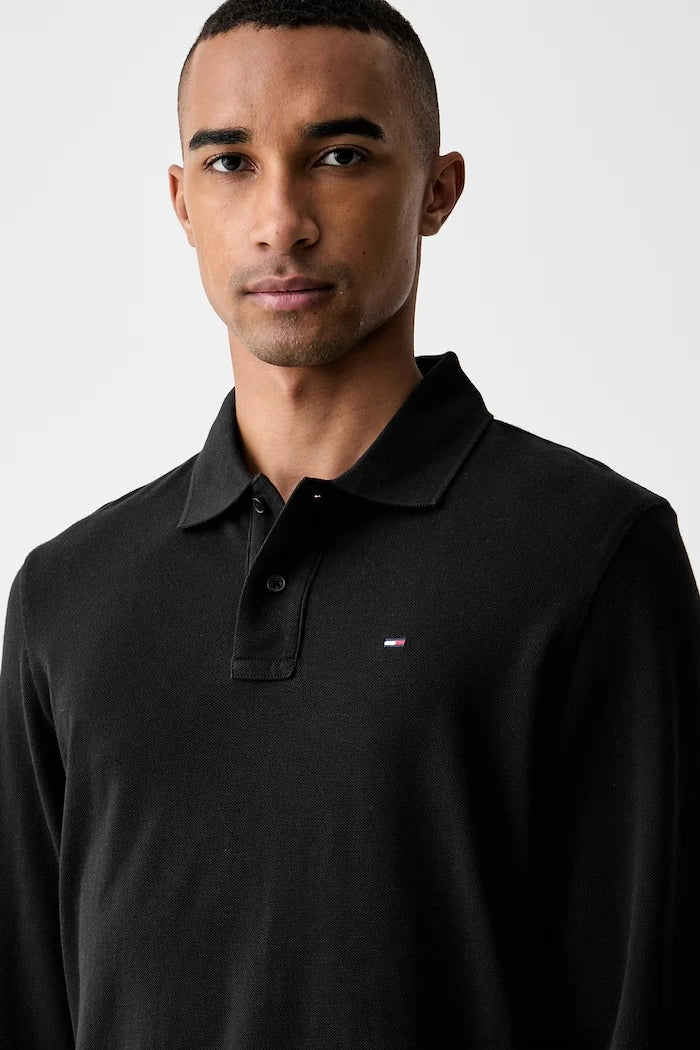 Tommy Jeans erkek pamuklu uzun kollu bluz