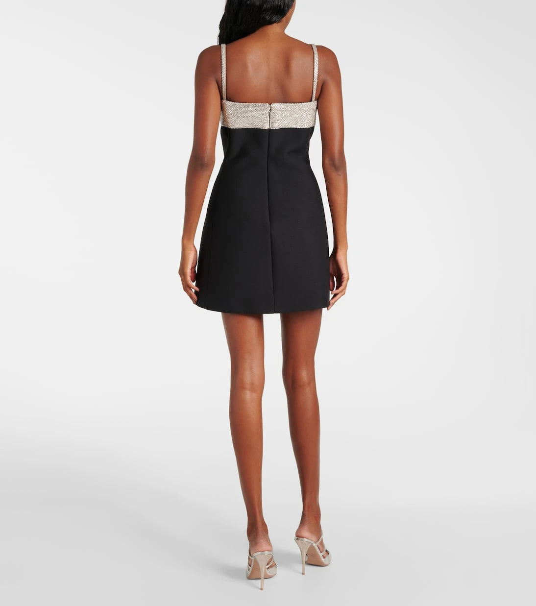Valentino - Crepe Couture sequined minidress
