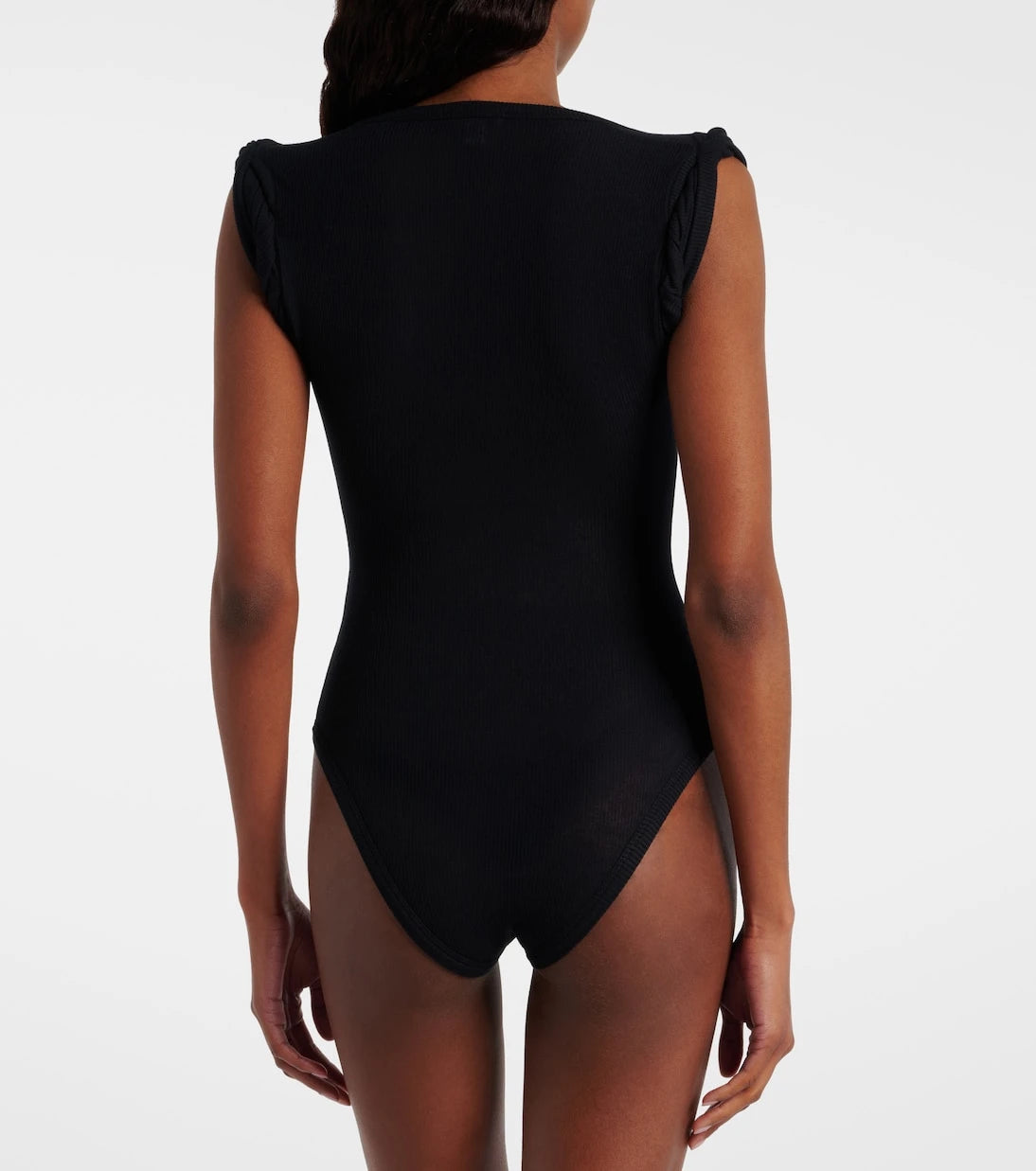 Alaïa - Ribbed-knit bodysuit