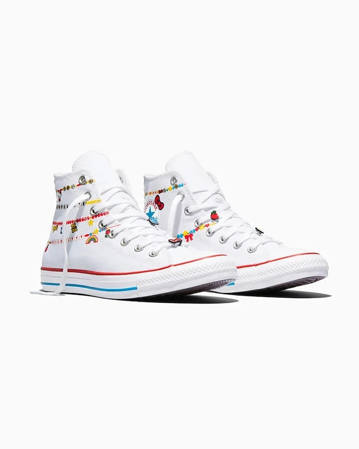Converse Converse x Hello Kitty Chuck Taylor All Star HI Yüksek Kadın Keten Ayakkabı