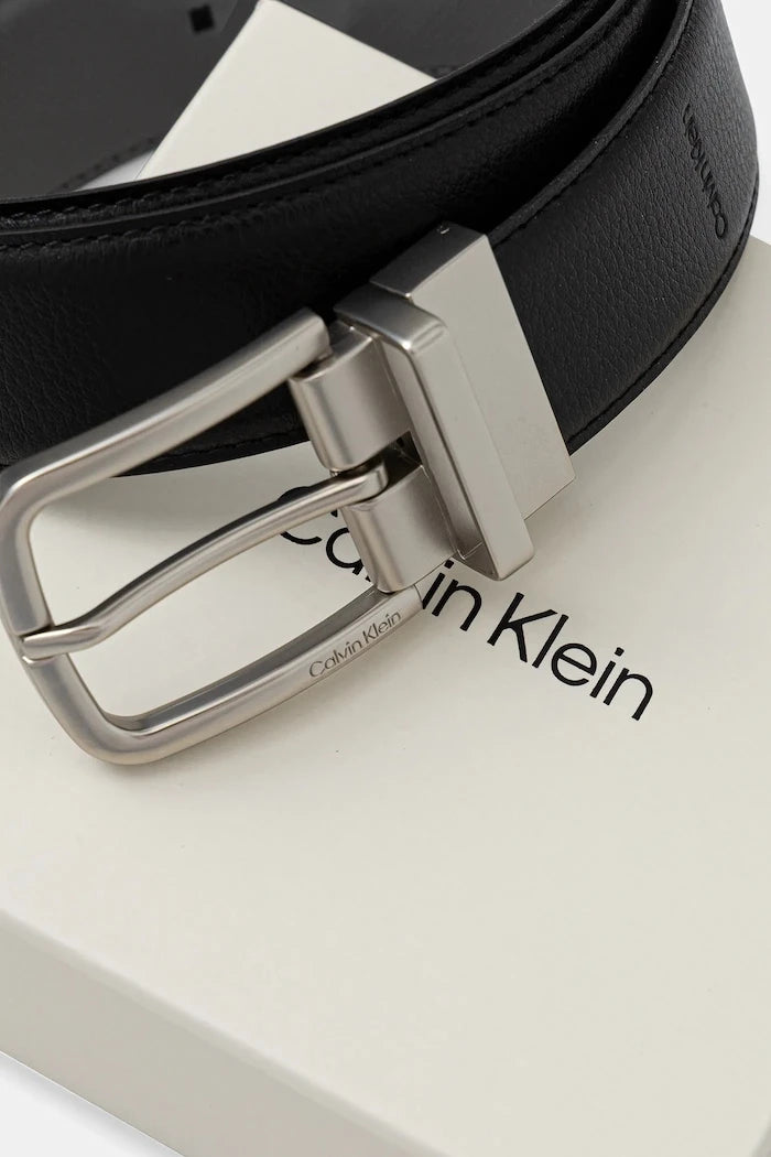 Кожен колан с две лица Calvin Klein