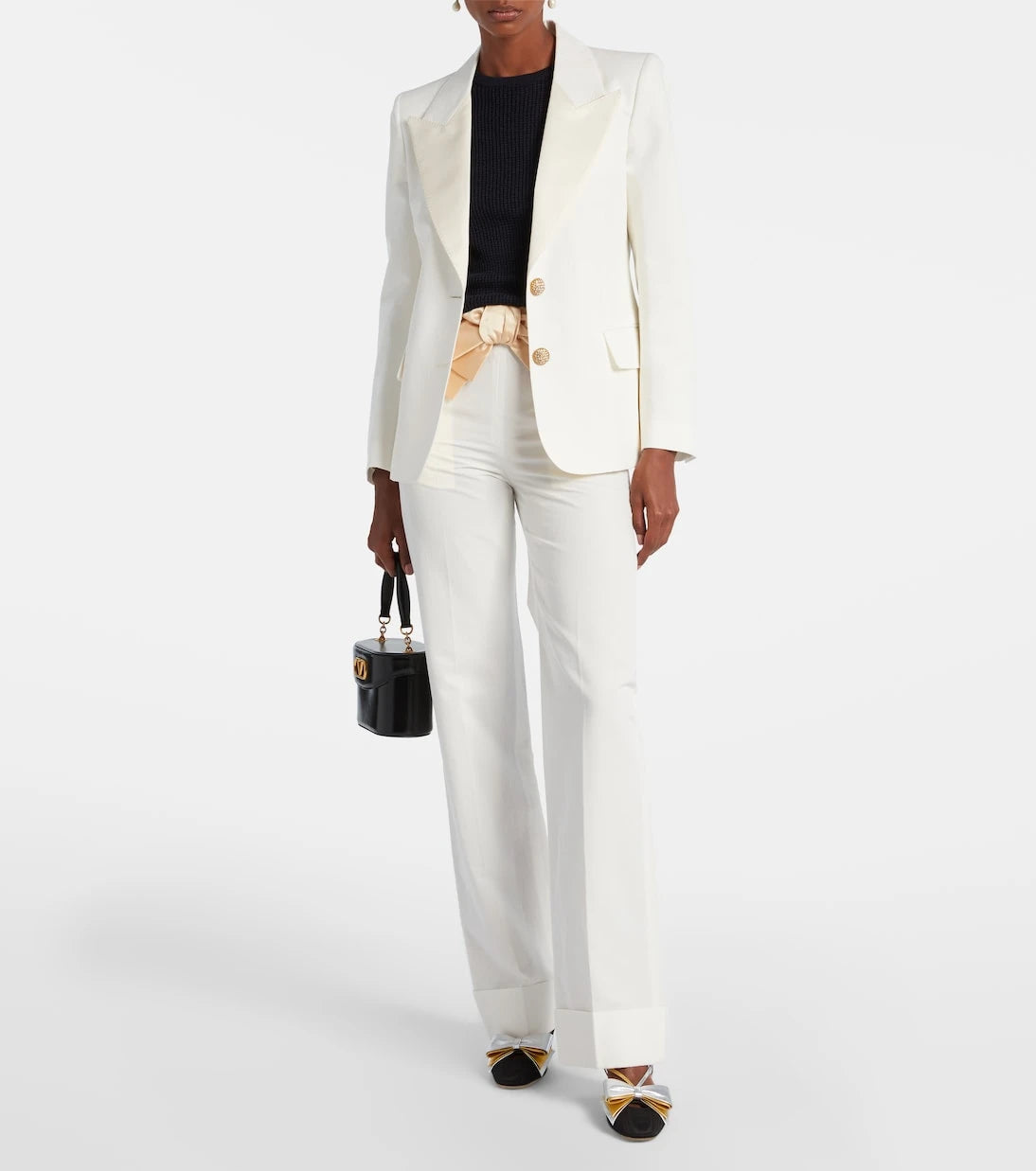 Valentino - Cotton and linen blazer