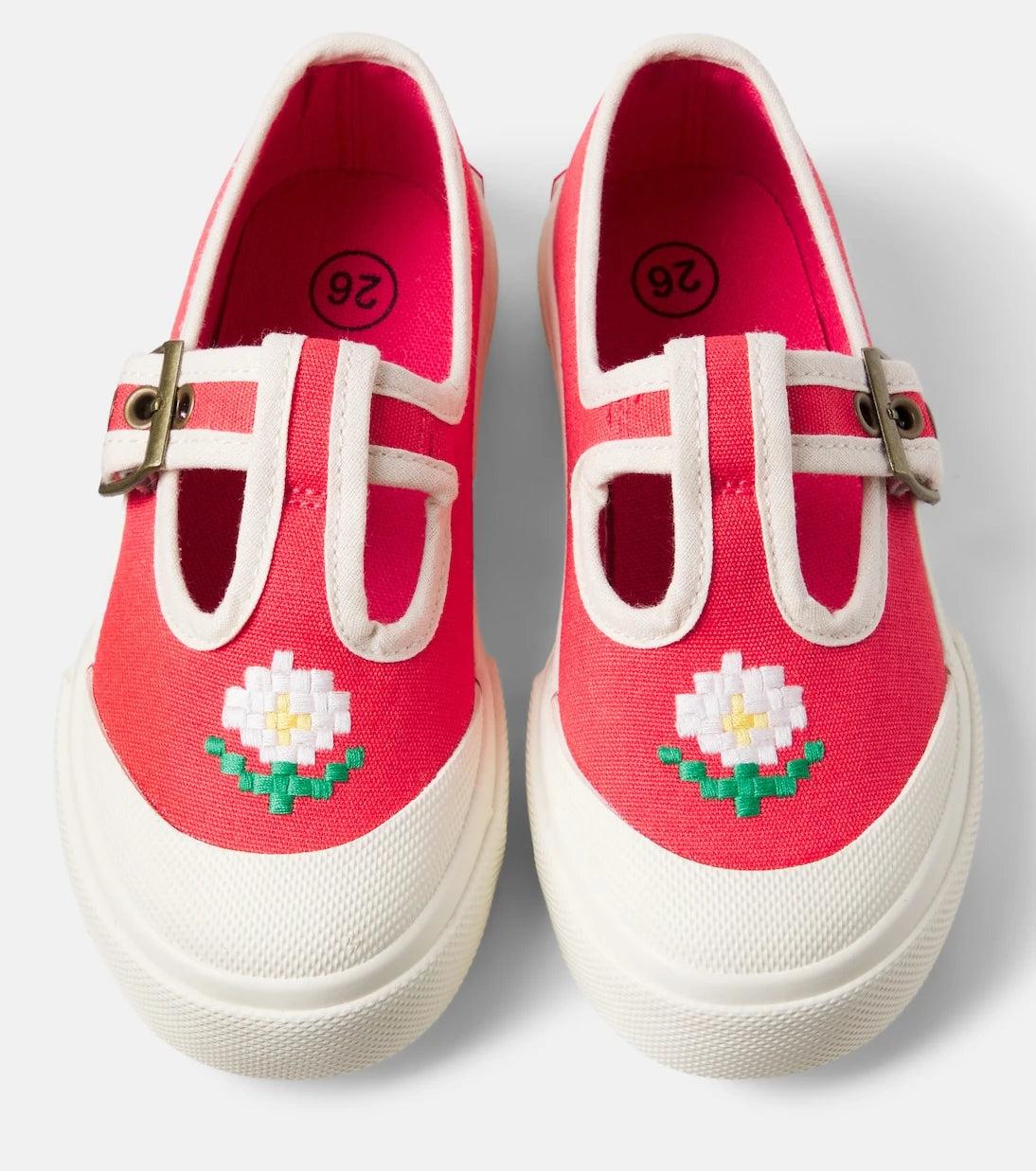 Bobo Choses - Pixel Daisy embroidered sneakers