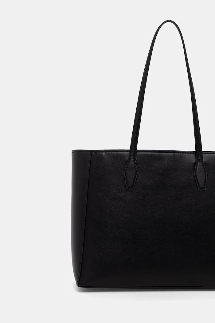 BOSS чанта tote дамска от кожа NUMAH Tote