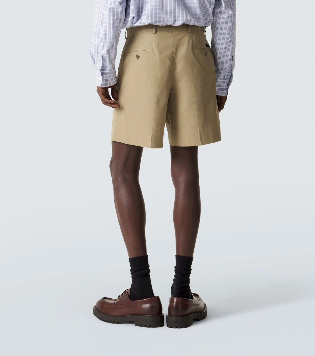 Prada - Cotton Bermuda shorts