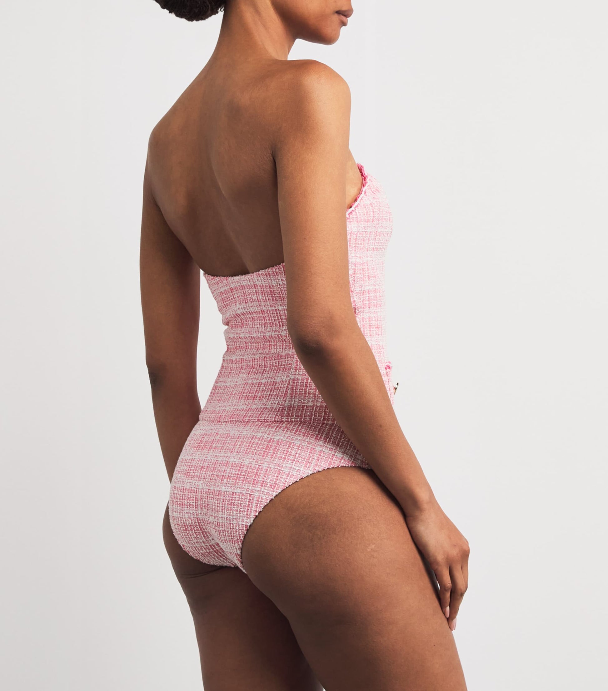 Pink Tweed Natalie Swimsuit