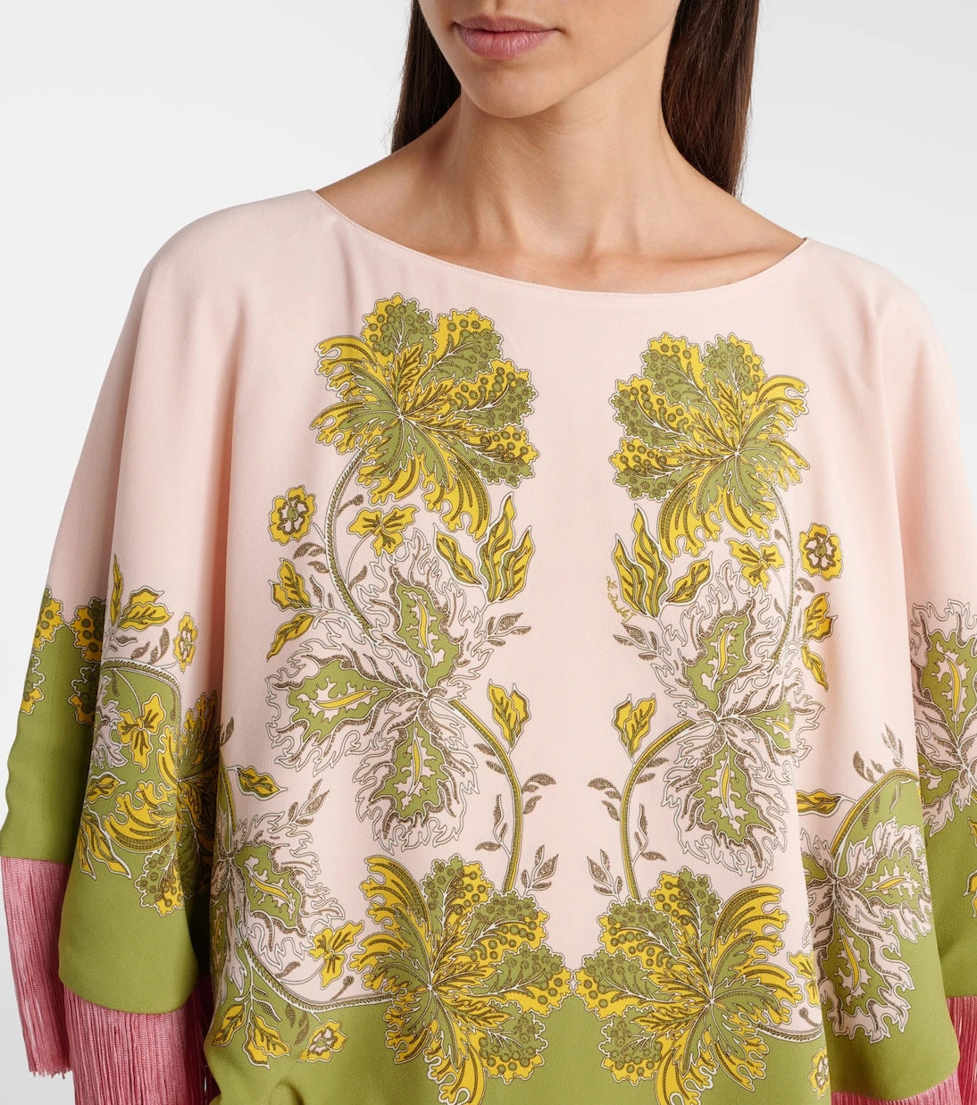 La DoubleJ - Swathe Placée reversible satin poncho
