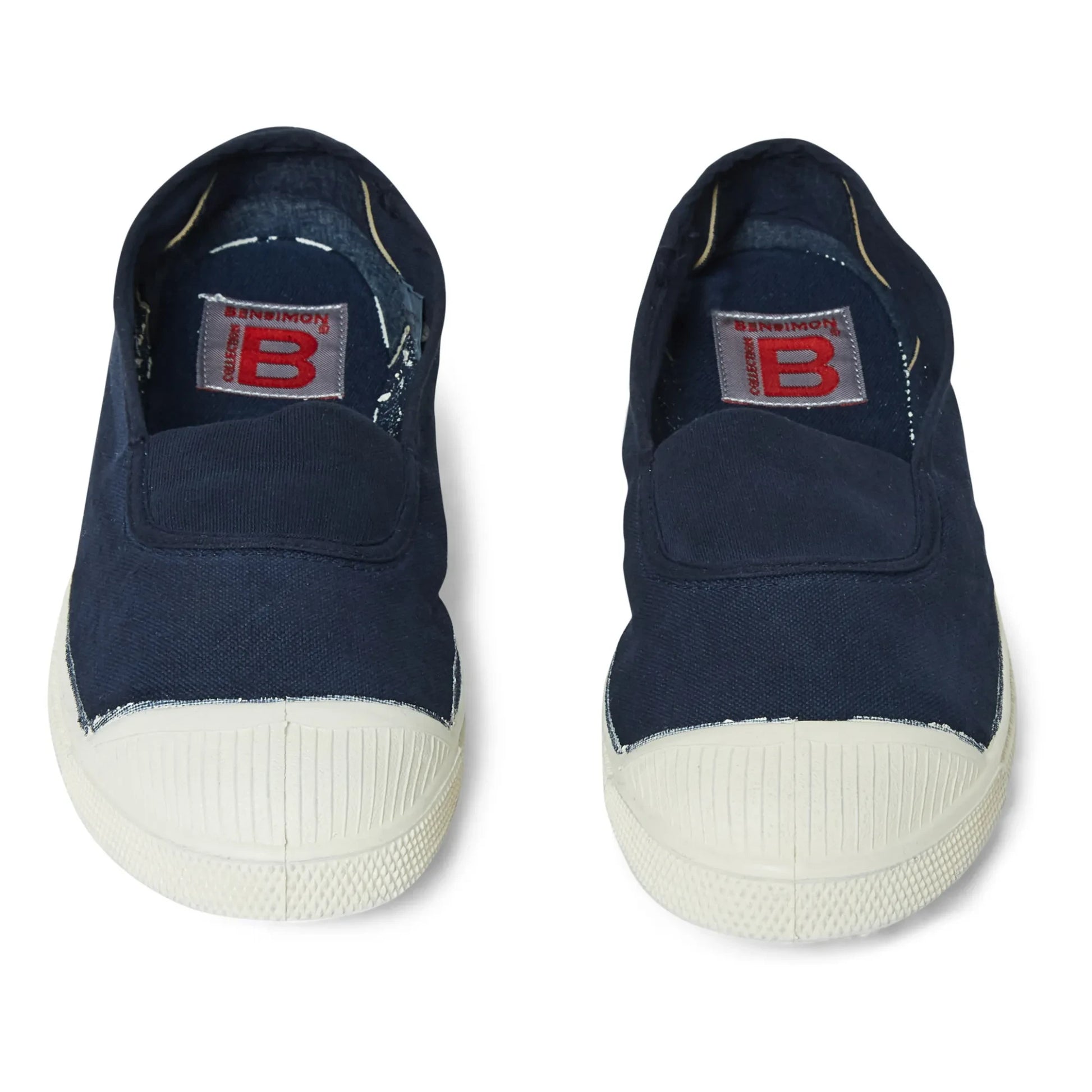 Bensimon - Elastic Vegan Tennis Shoes | Navy blue