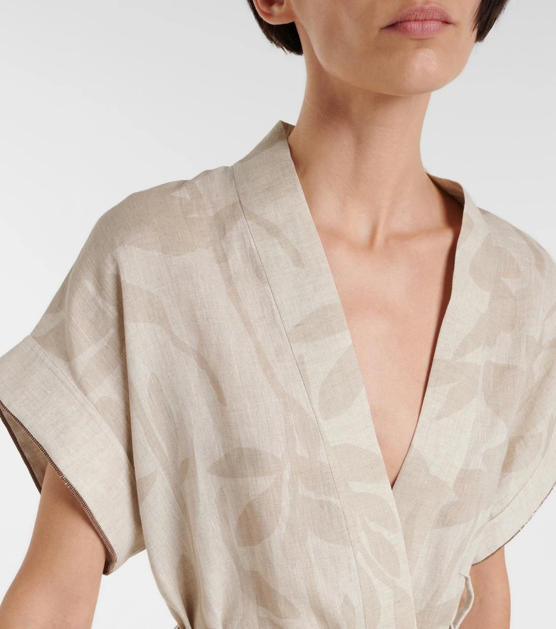 Brunello Cucinelli - Linen top