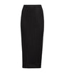 Pleats Please Issey Miyake Black Basics Midi Skirt