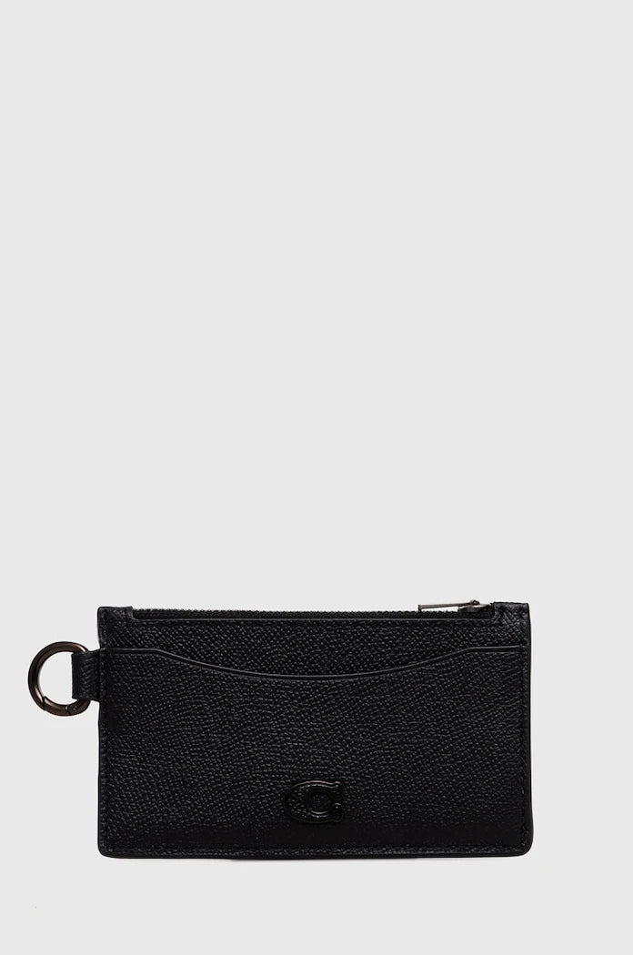 Кожен калъф за карти Coach